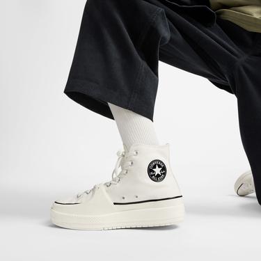  Converse Chuck Taylor All Star Construct Unisex Krem Sneaker