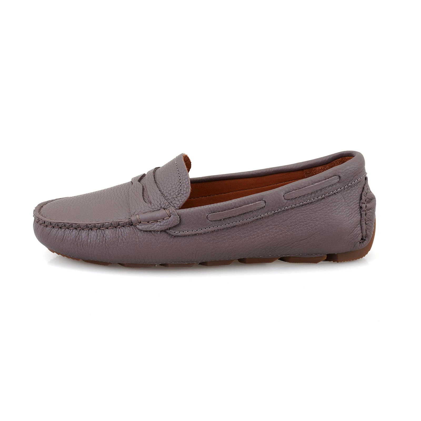 Kadın Vizon Deri Loafer