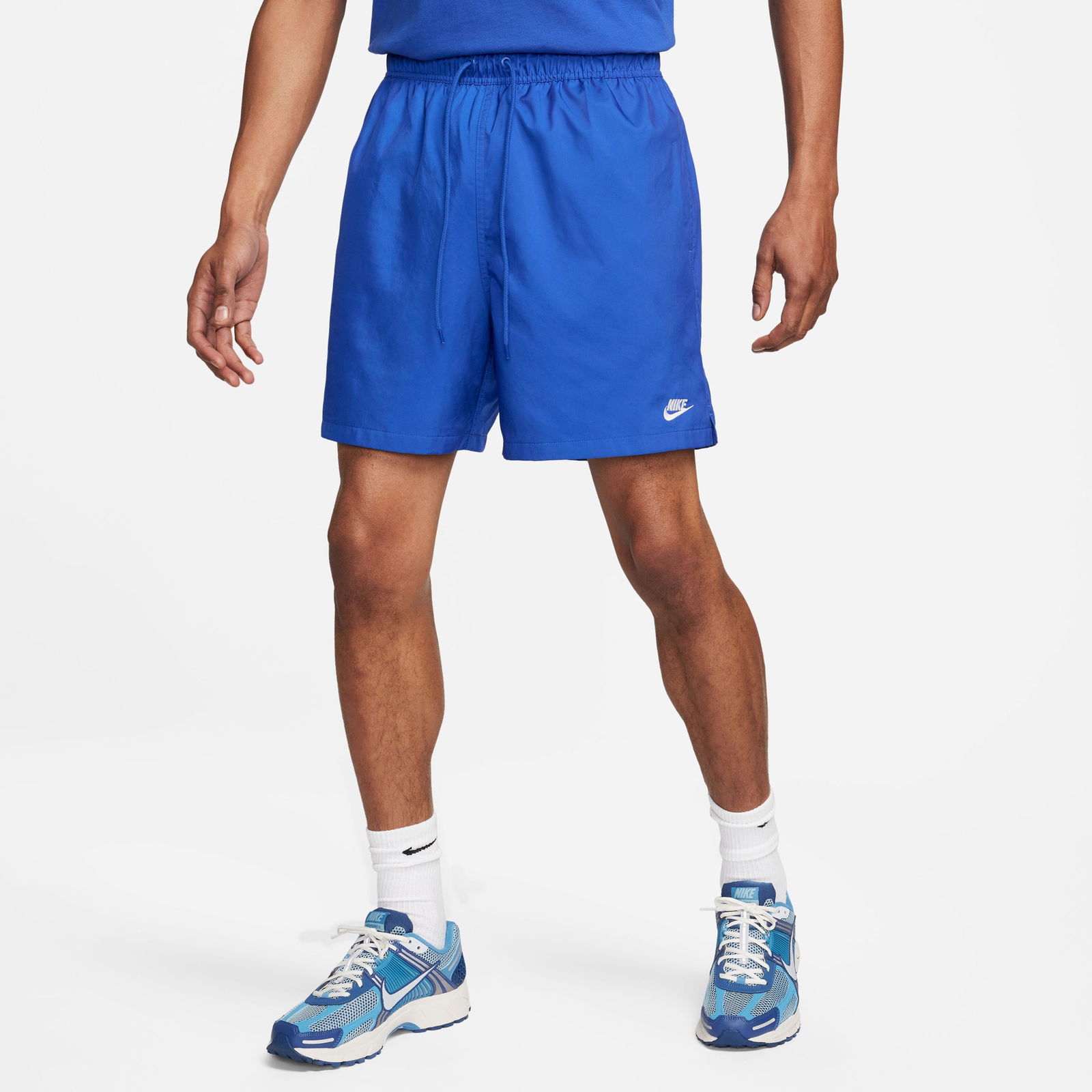 Nike Club Flow Erkek Mavi Şort