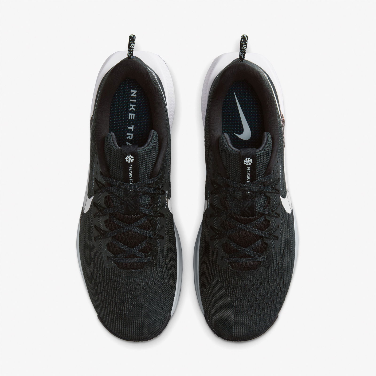 Nike ReactX Pegasus Trail 5 Erkek Siyah Spor Ayakkabı