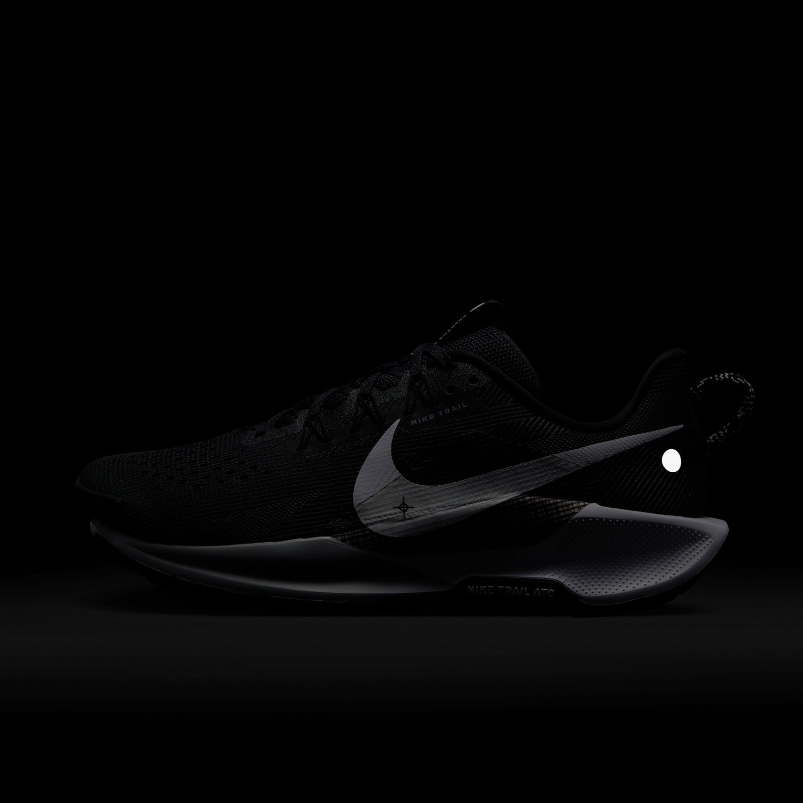 Nike ReactX Pegasus Trail 5 Erkek Siyah Spor Ayakkabı
