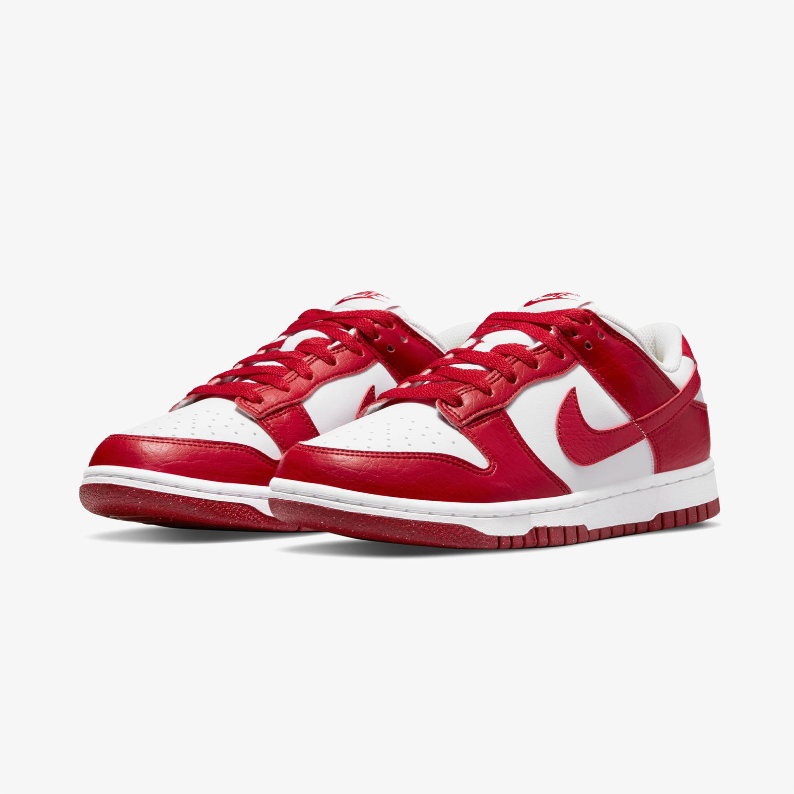 Nike Dunk Low Next Nature Kadın Kırmızı/Beyaz Spor Ayakkabı