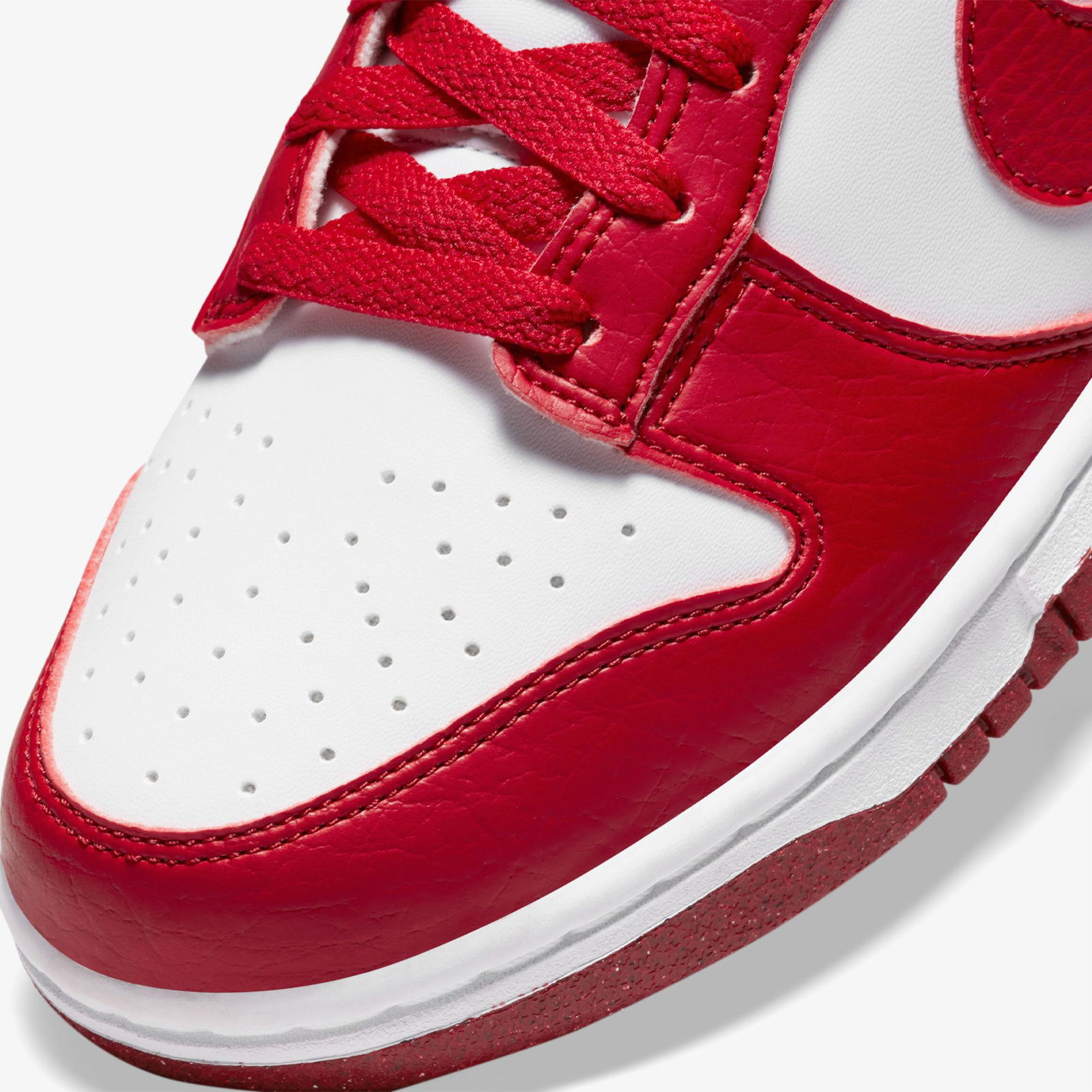 Nike Dunk Low Next Nature Kadın Kırmızı/Beyaz Spor Ayakkabı