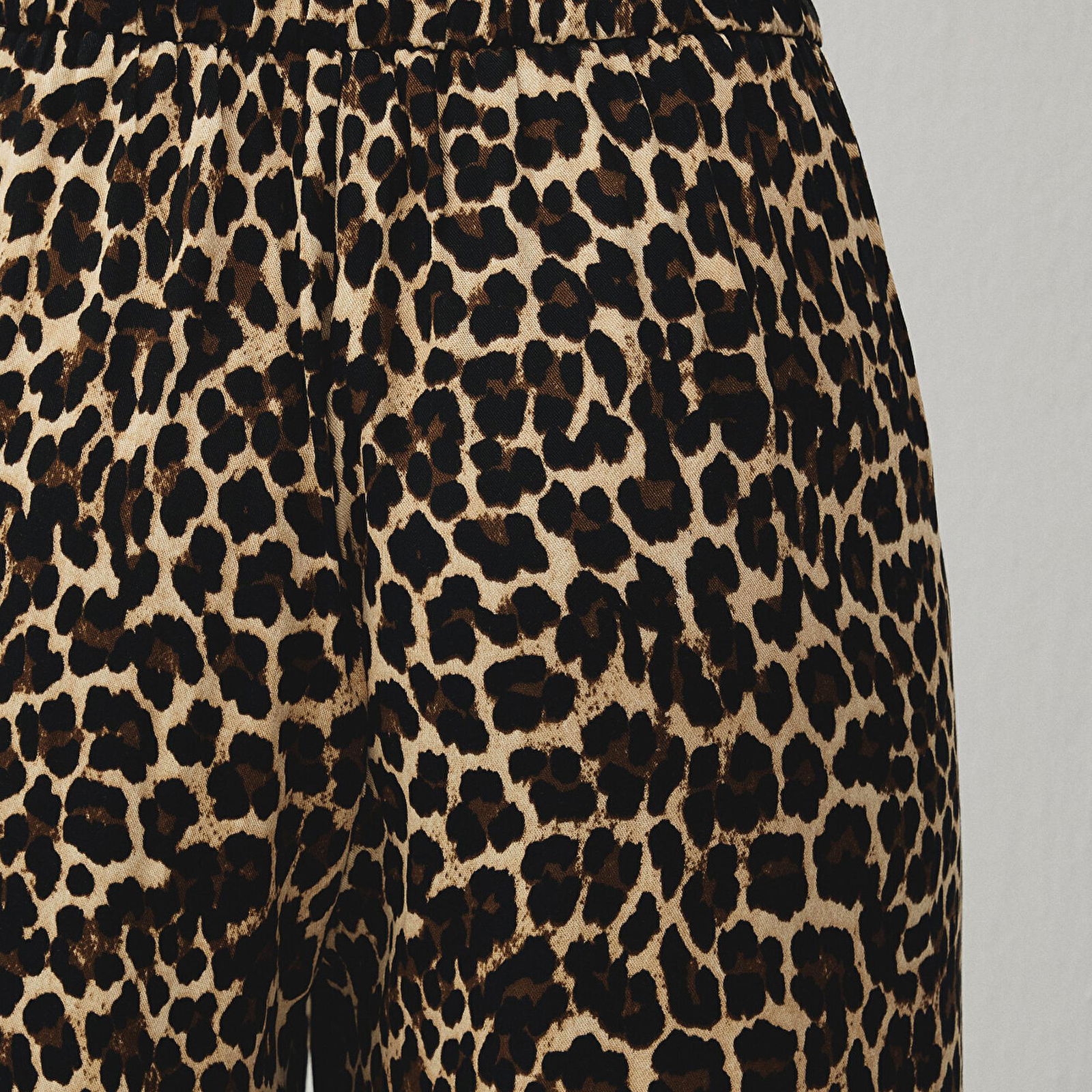 Mavi Leopar Baskılı Pantolon 1010904-88691