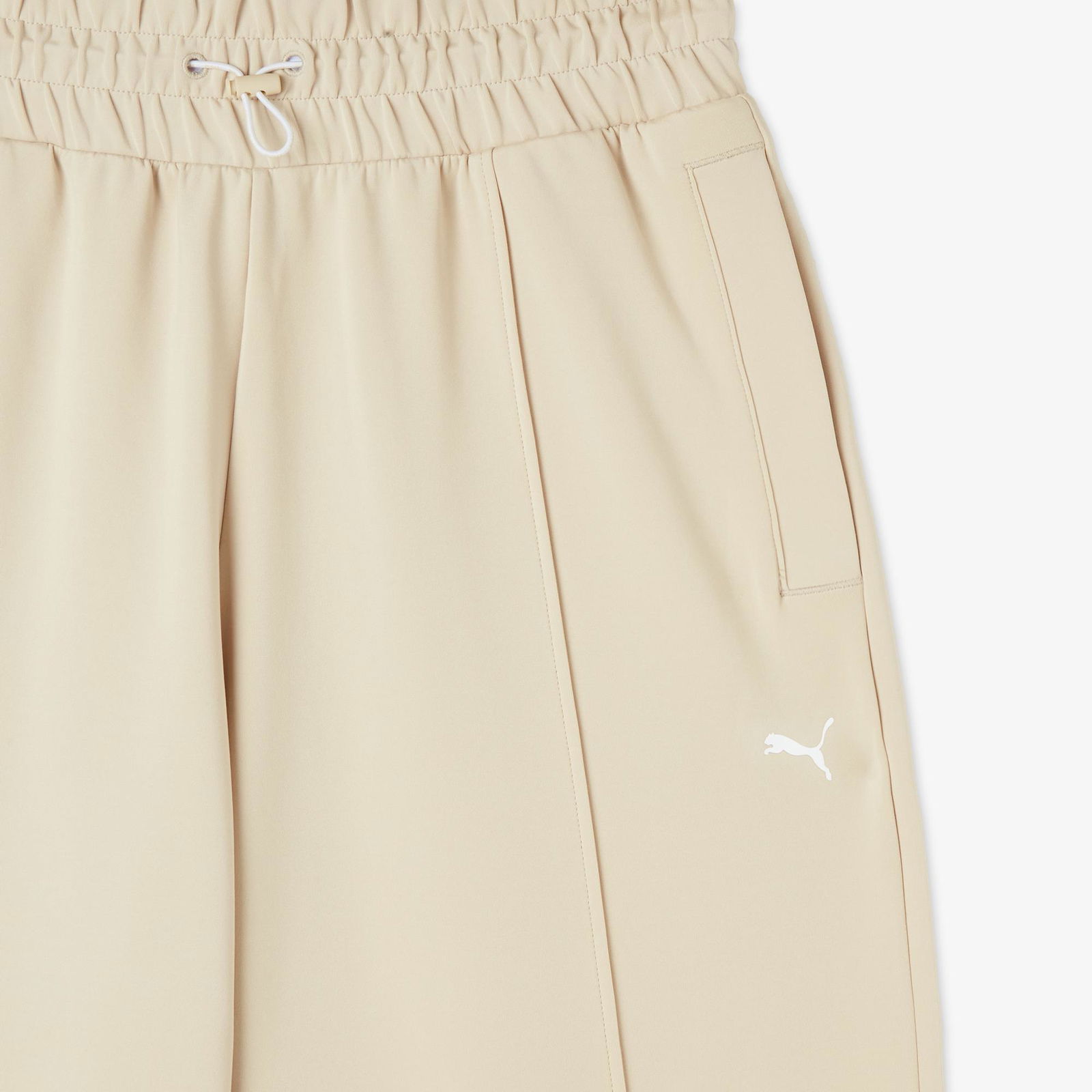 Puma Fıt Double Knıt Jogger Kadın Krem Pantolon