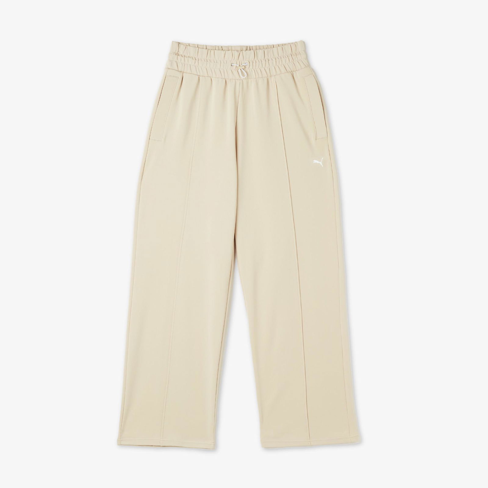 Puma Fıt Double Knıt Jogger Kadın Krem Pantolon
