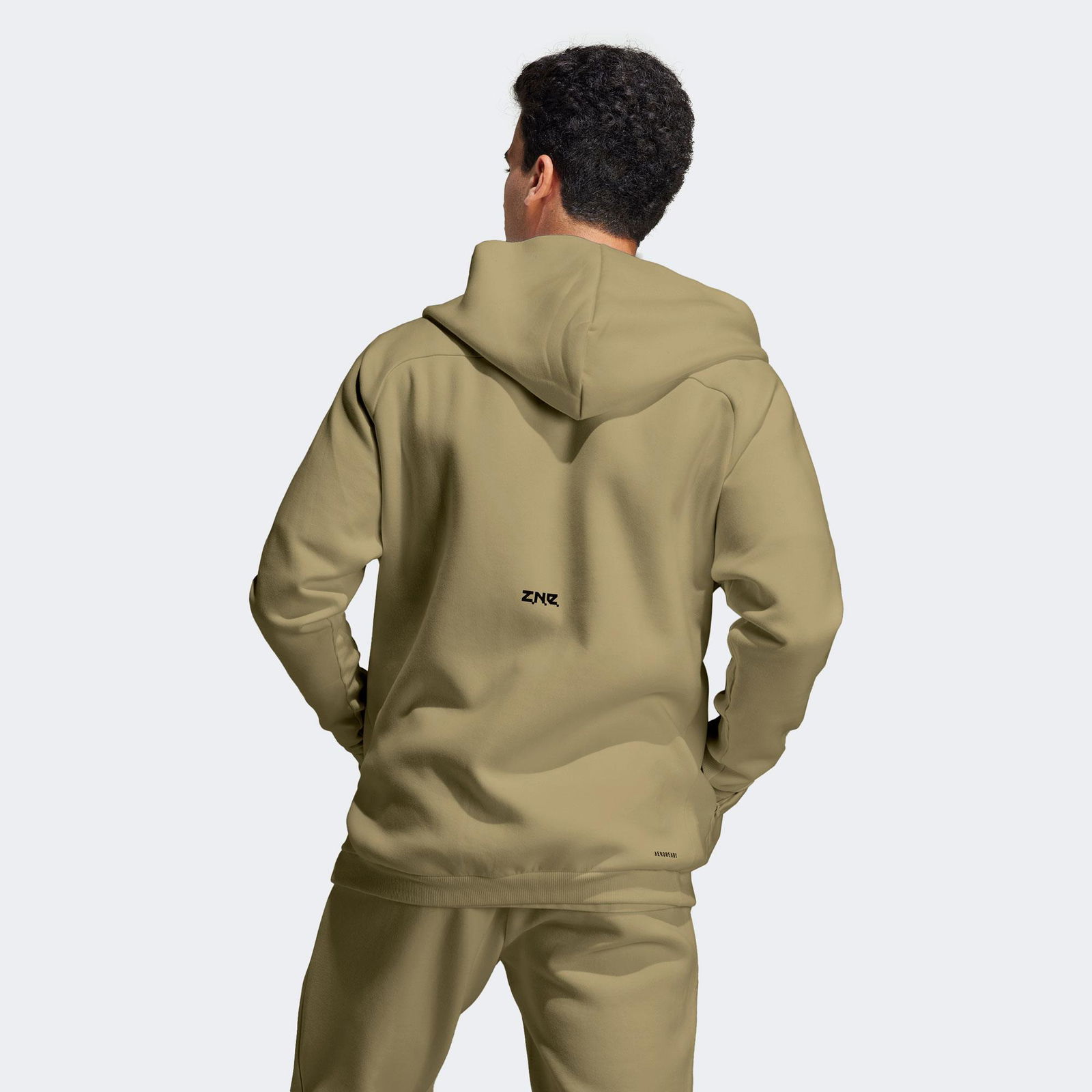 Adidas Z.N.E. Premium Erkek Yeşil Günlük Sweatshirt