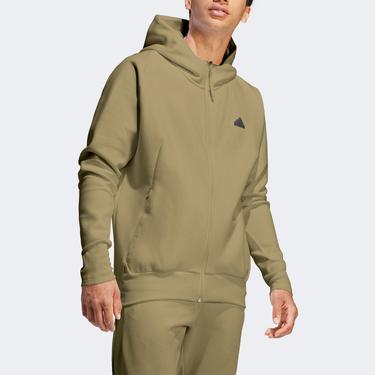  Adidas Z.N.E. Premium Erkek Yeşil Günlük Sweatshirt