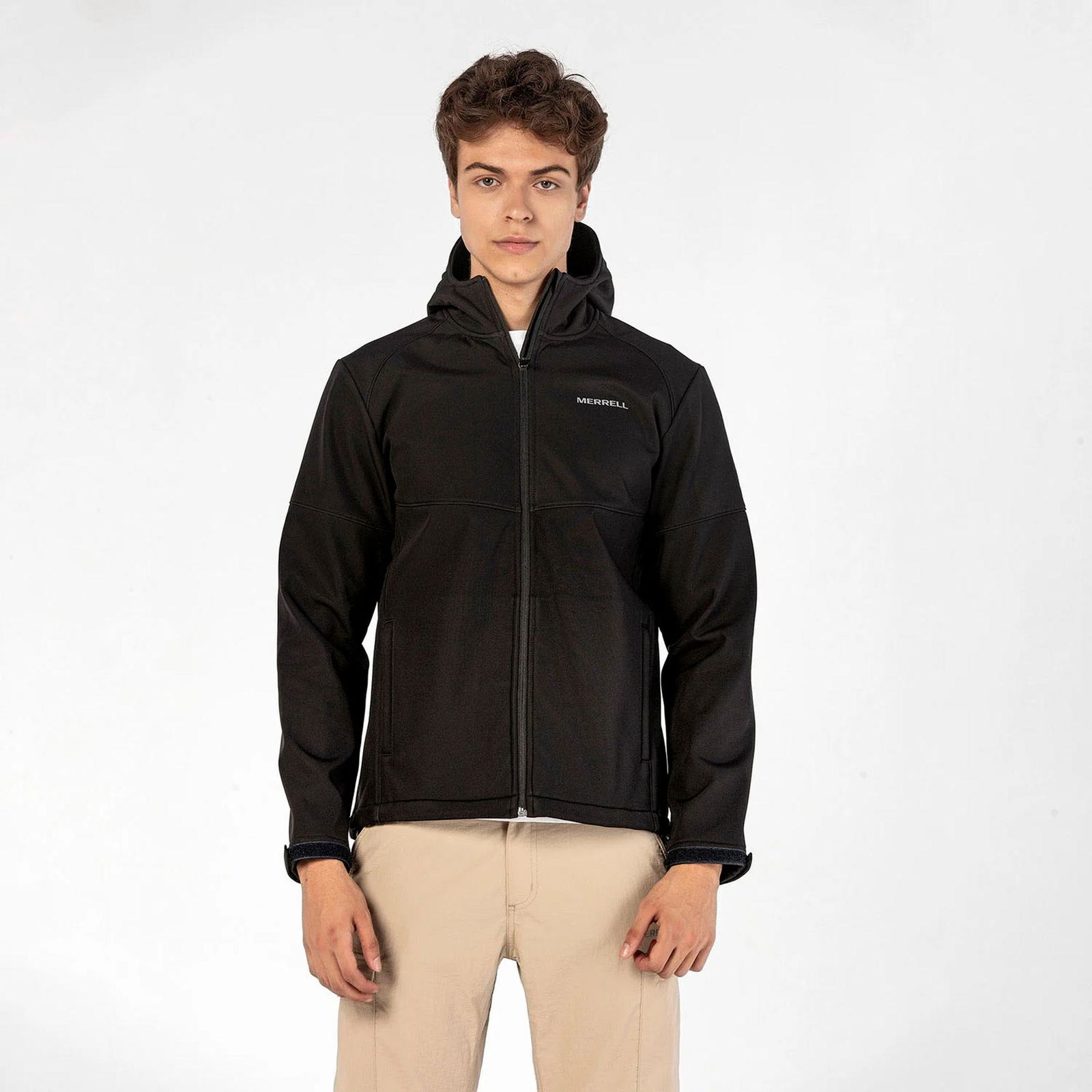 Merrell Flash Softshell Erkek Siyah Polar Mont