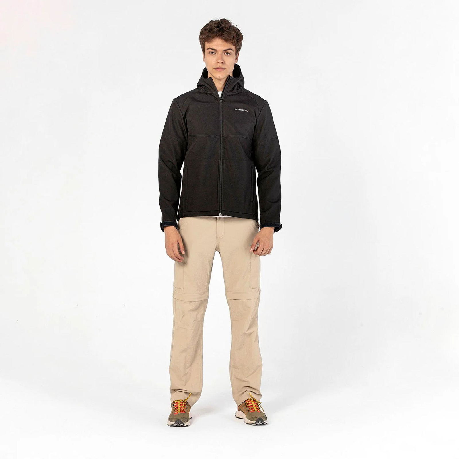 Merrell Flash Softshell Erkek Siyah Polar Mont