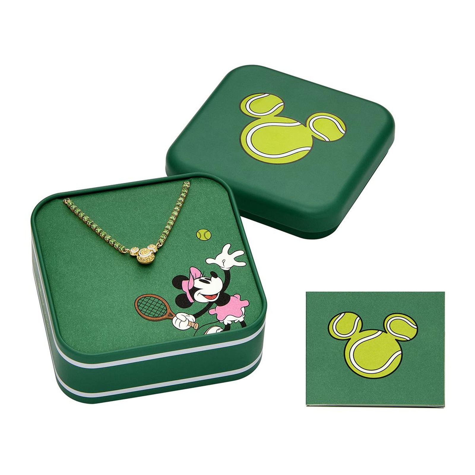 Fossil JFC04762-710 Disney Fossil Mickey Mouse Special Edition Crystal Tennis Kadın Kolye