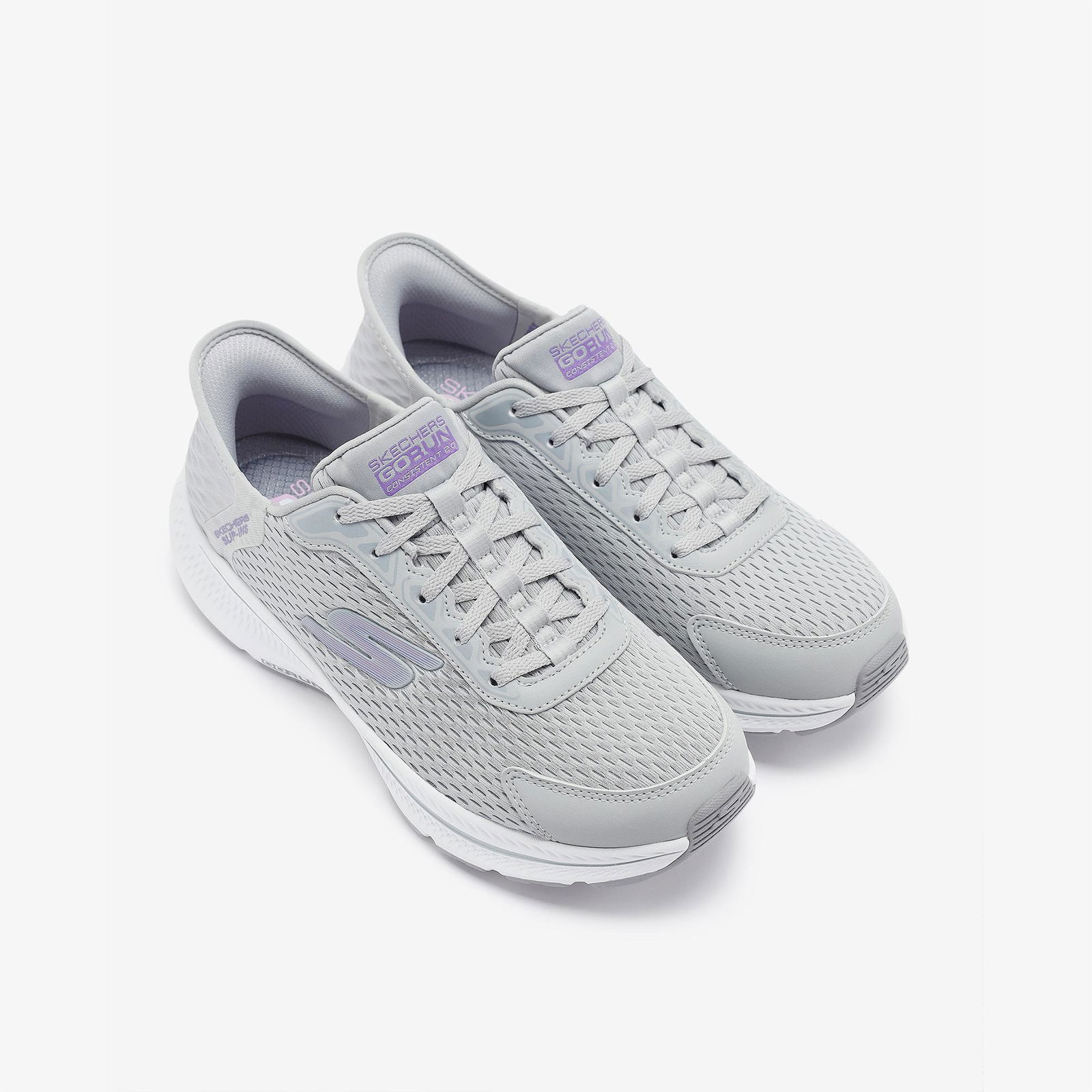 Skechers Go Run Consistent 2.0 Kadın Gri Koşu Ayakkabısı