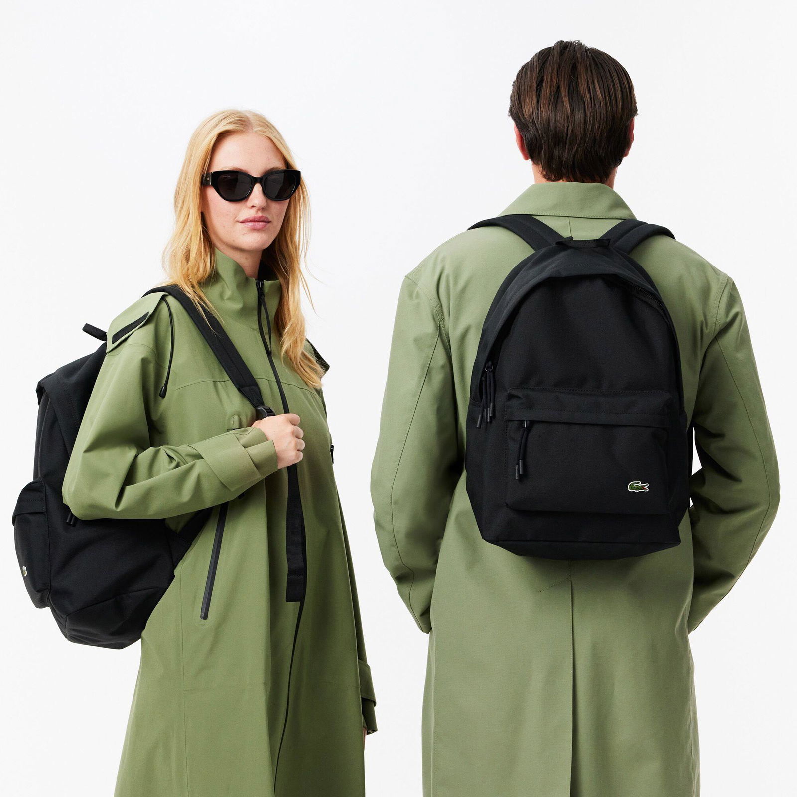Lacoste Neocroc Unisex Siyah Sırt Çantası