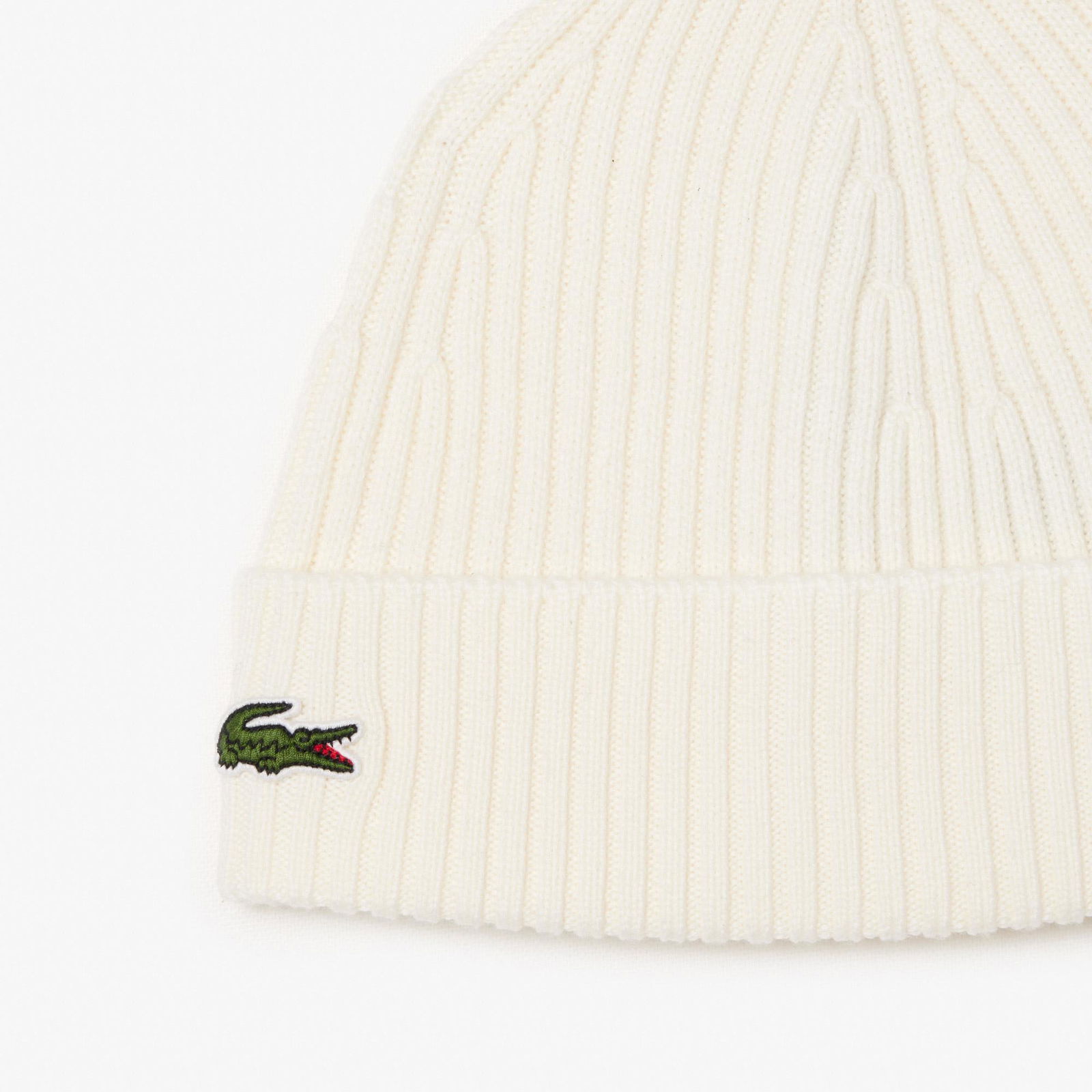 Lacoste Unisex Beyaz Bere