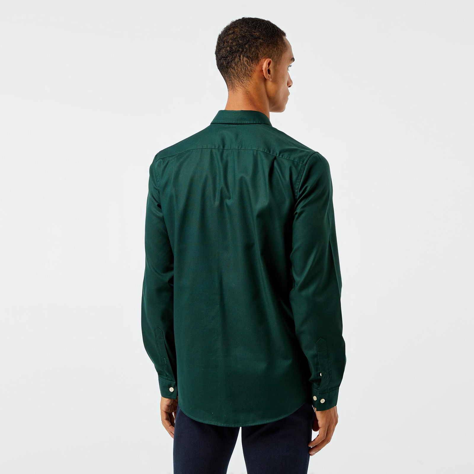 Lacoste Erkek Slim Fit Düğmeli Yaka Haki Gömlek