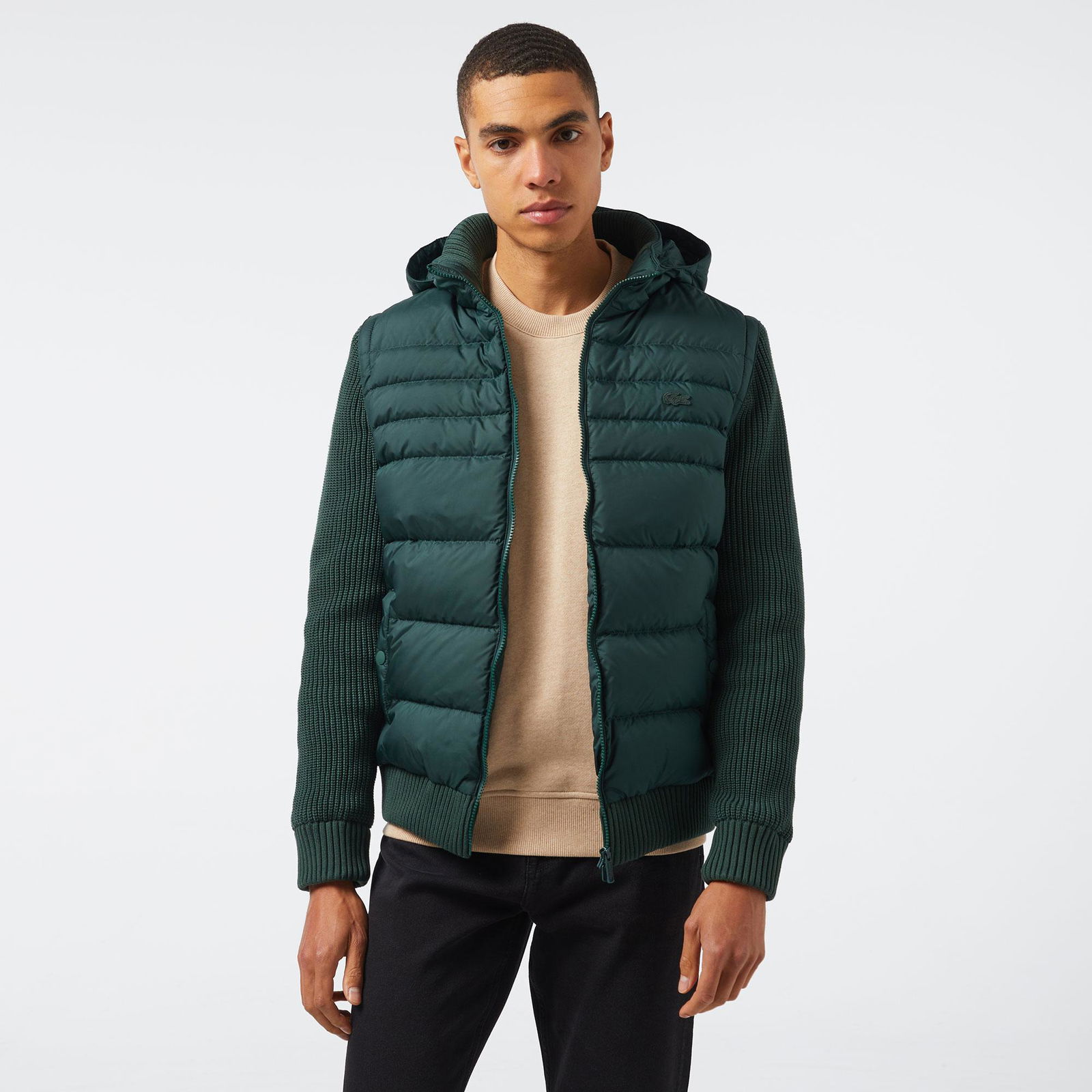 Lacoste Erkek Yeşil Mont