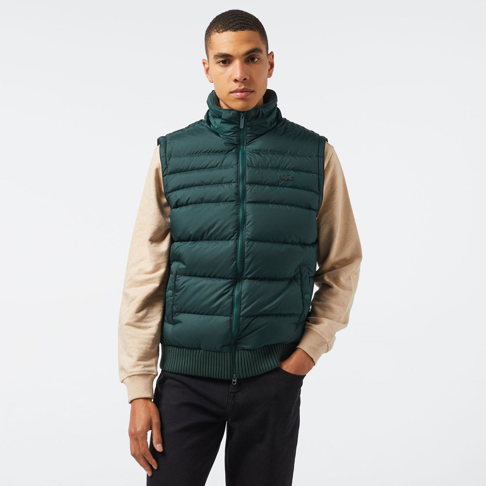 Lacoste Erkek Yeşil Mont