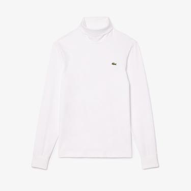  Lacoste Erkek Regular Fit Boğazlı Yaka Beyaz T-shirt