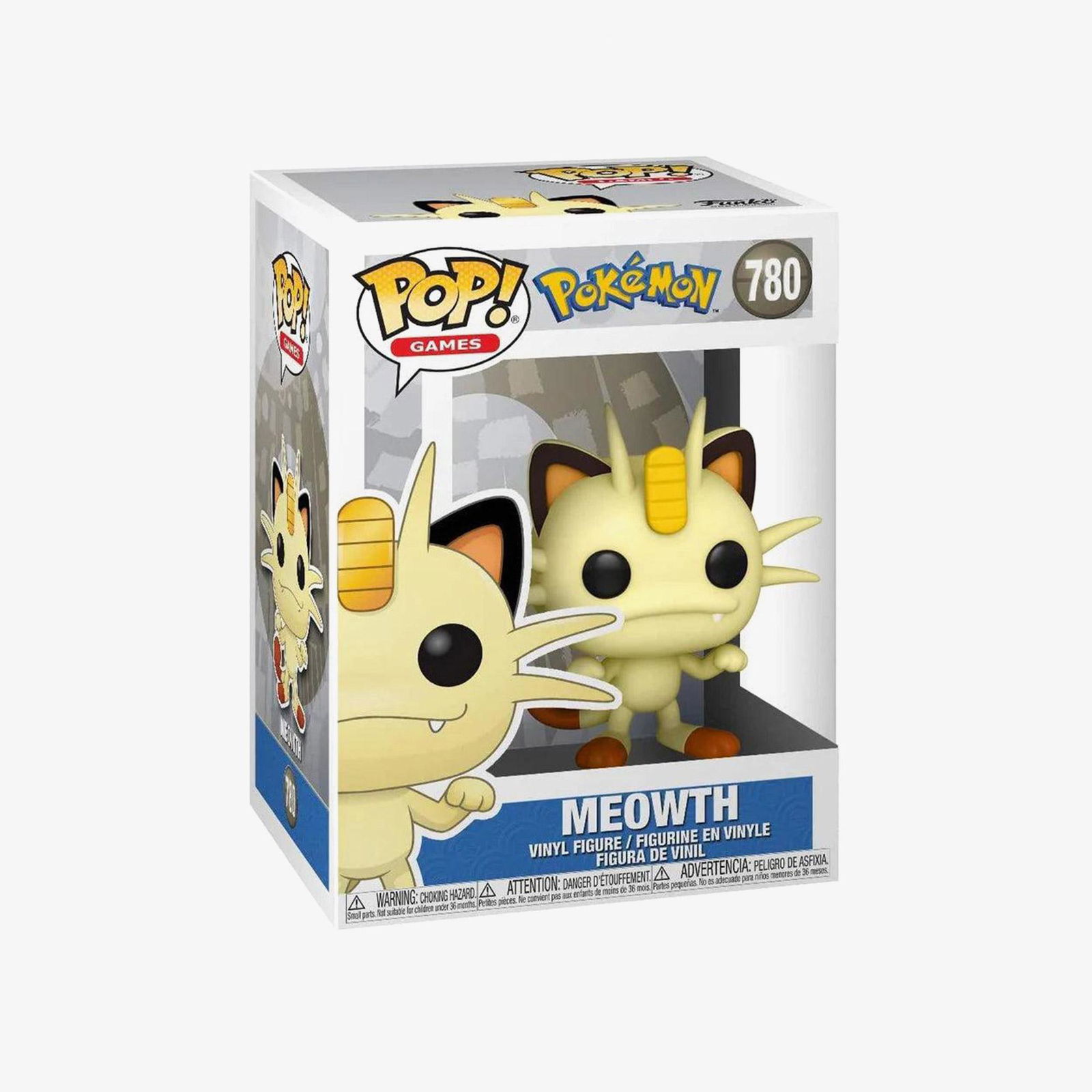 Funko Pop Games Pokemon Meowth 780 Renkli Figür