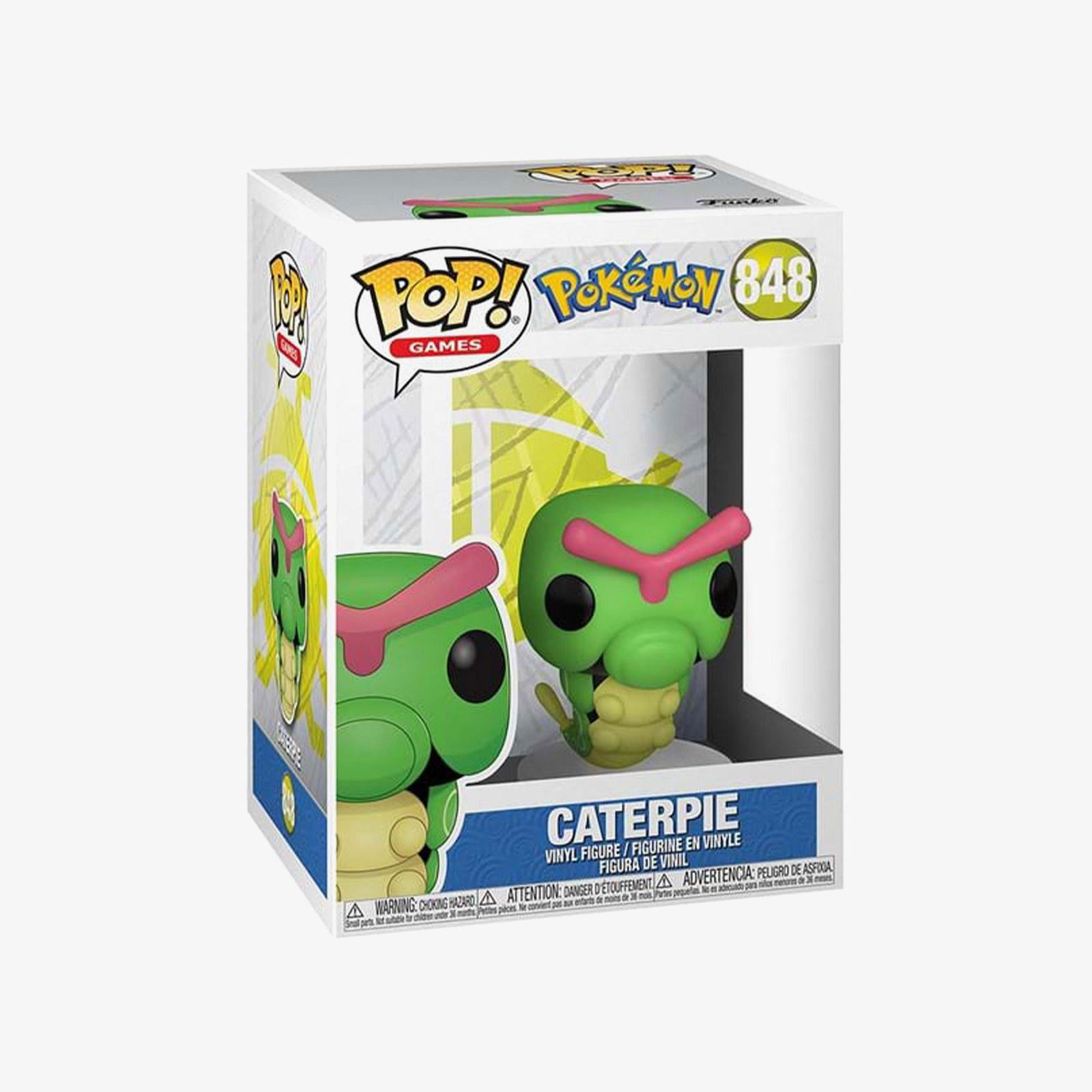 Funko Pop Pokemon Caterpie Renkli Figür