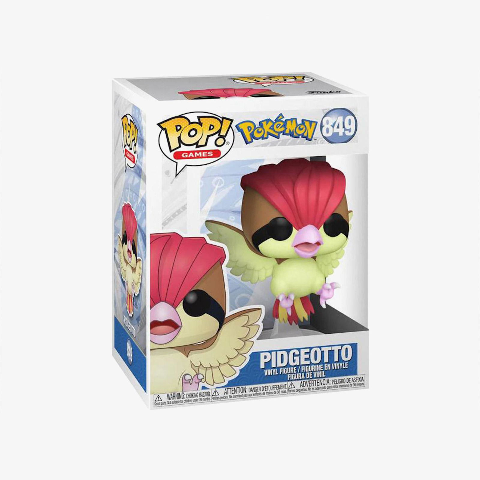 Funko Pop Pokemon Pidgeotto Renkli Figür