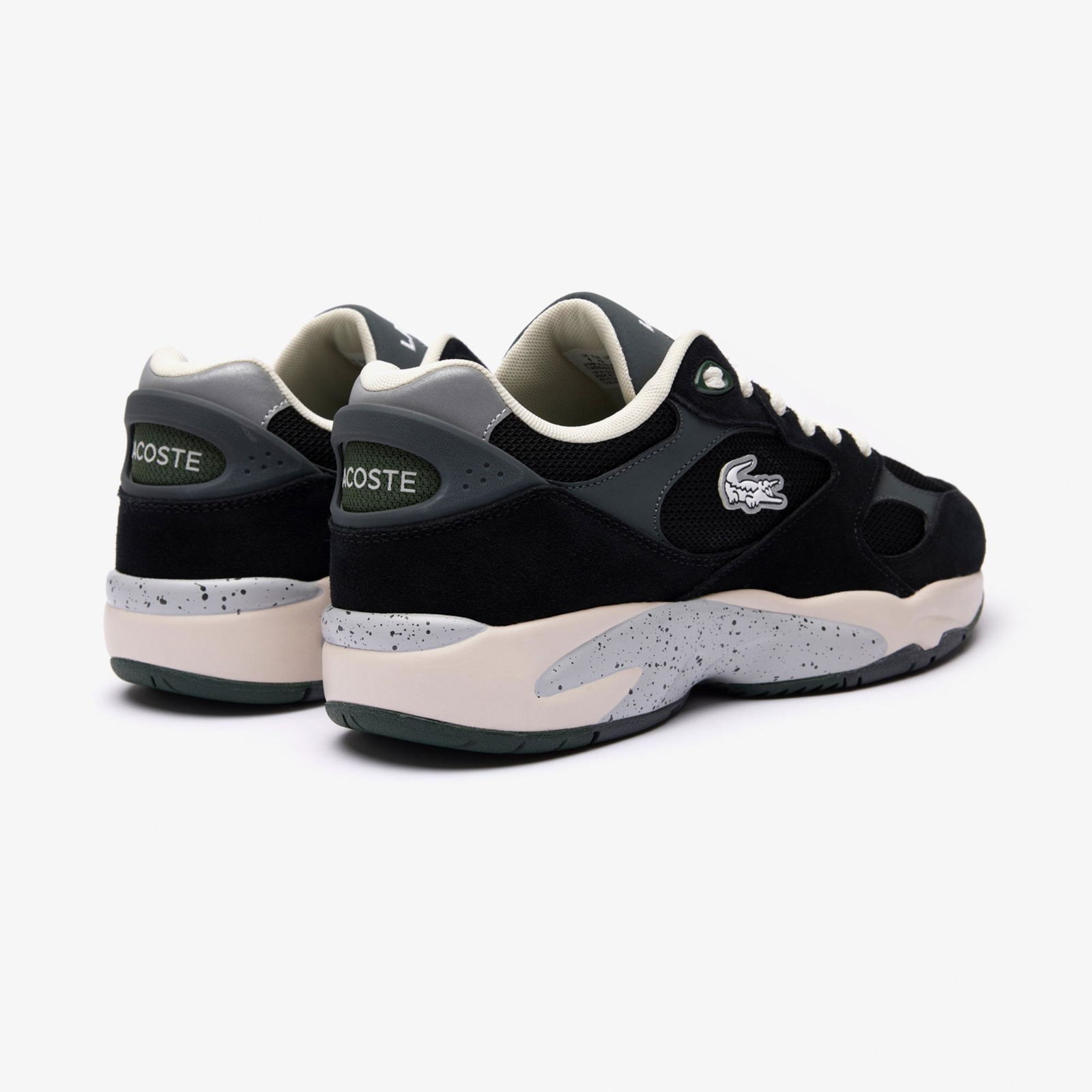 Lacoste SPORT Storm 96 Lo Vinatge Erkek Siyah Sneaker