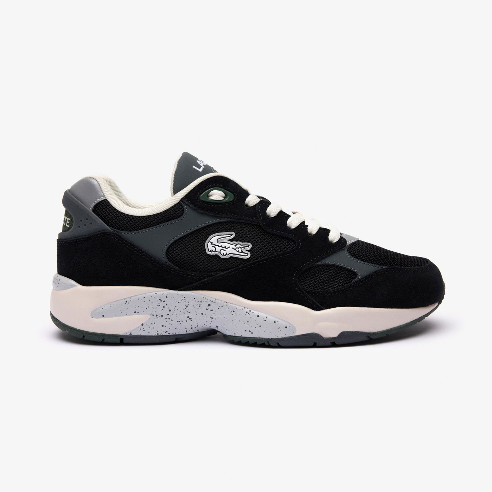 Lacoste SPORT Storm 96 Lo Vinatge Erkek Siyah Sneaker