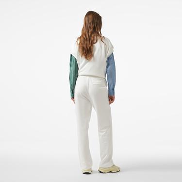  Lacoste x House of SuperStep Kadın Krem Eşofman Altı