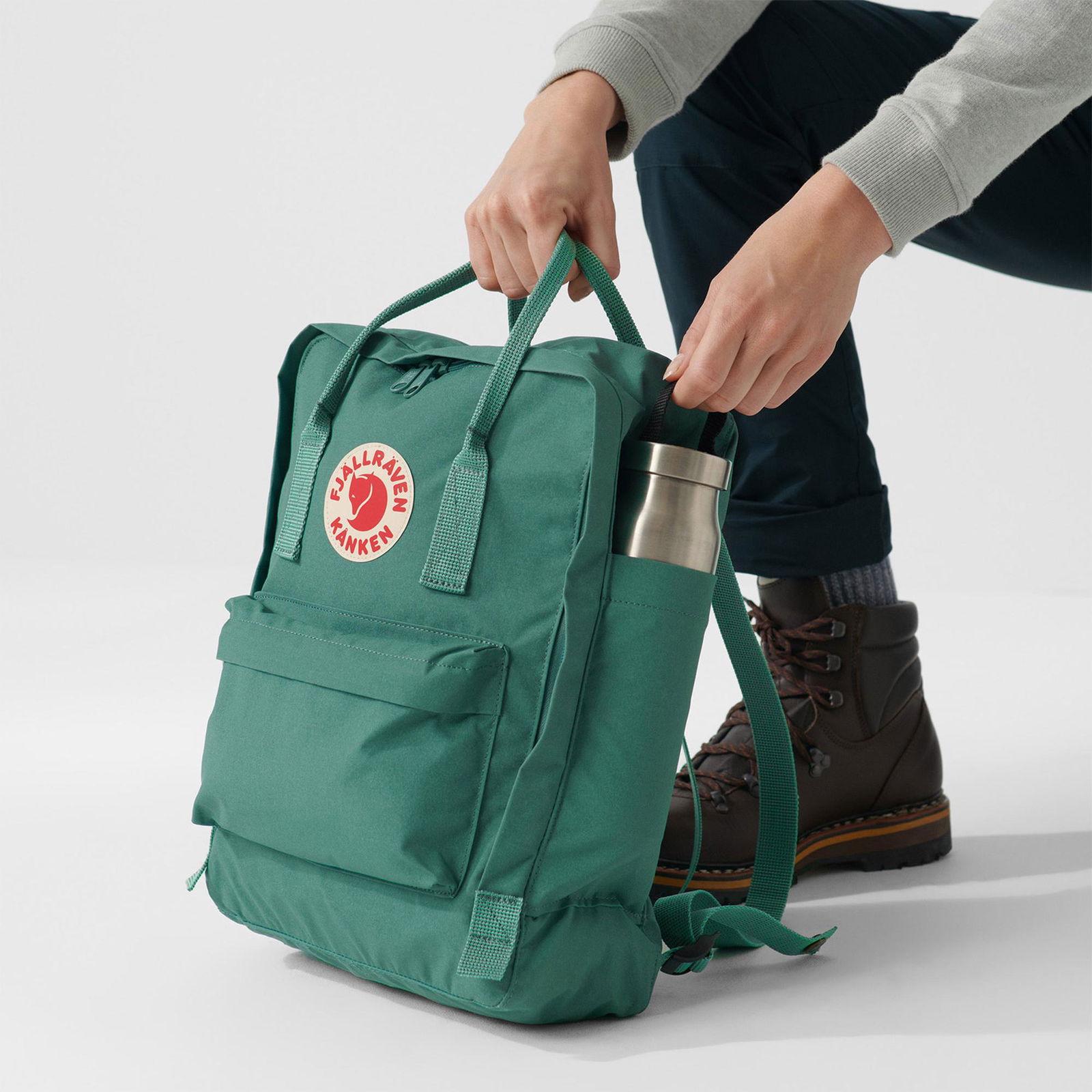 Kanken Classic Frost Green Yeşil Sırt Çantası