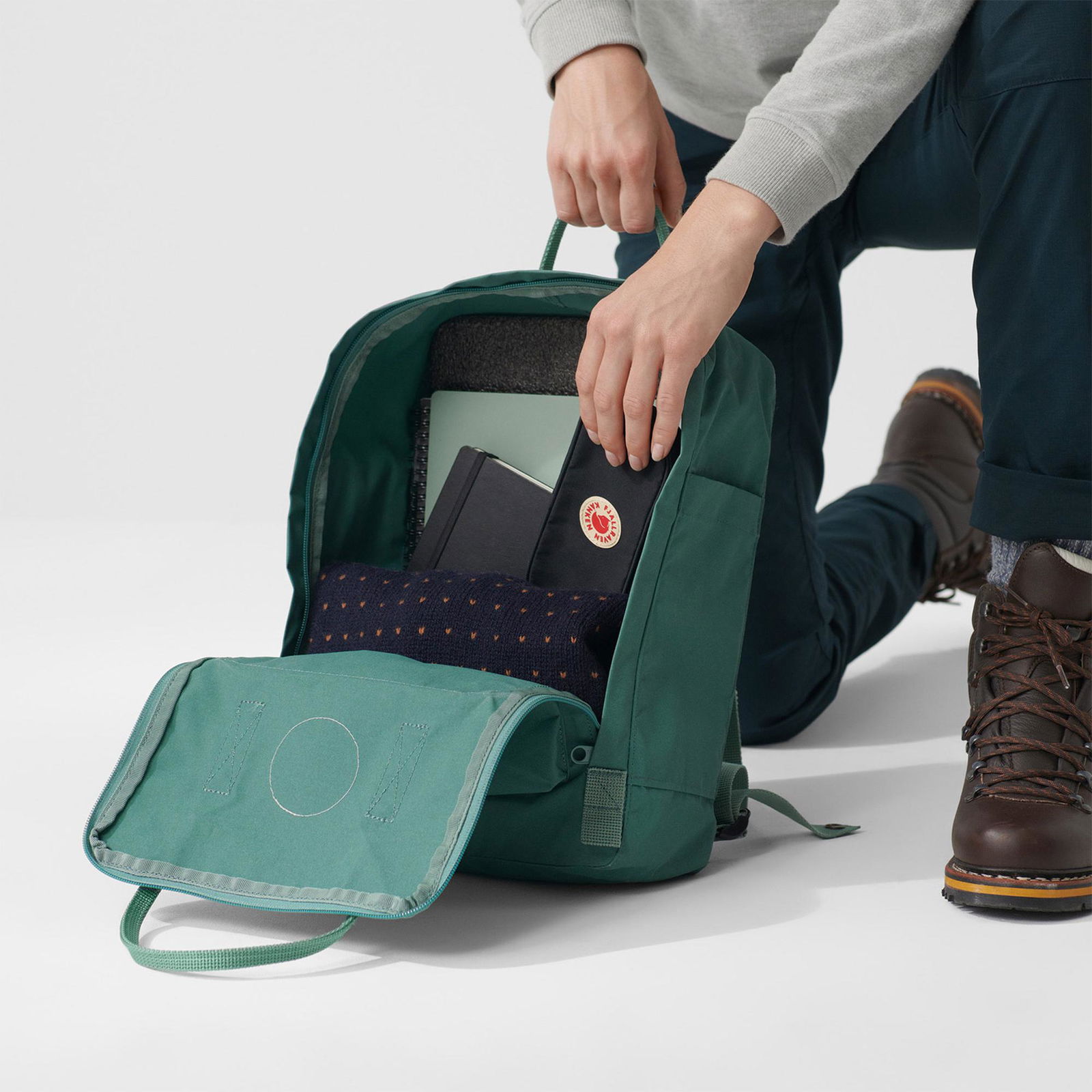 Kanken Classic Frost Green Yeşil Sırt Çantası