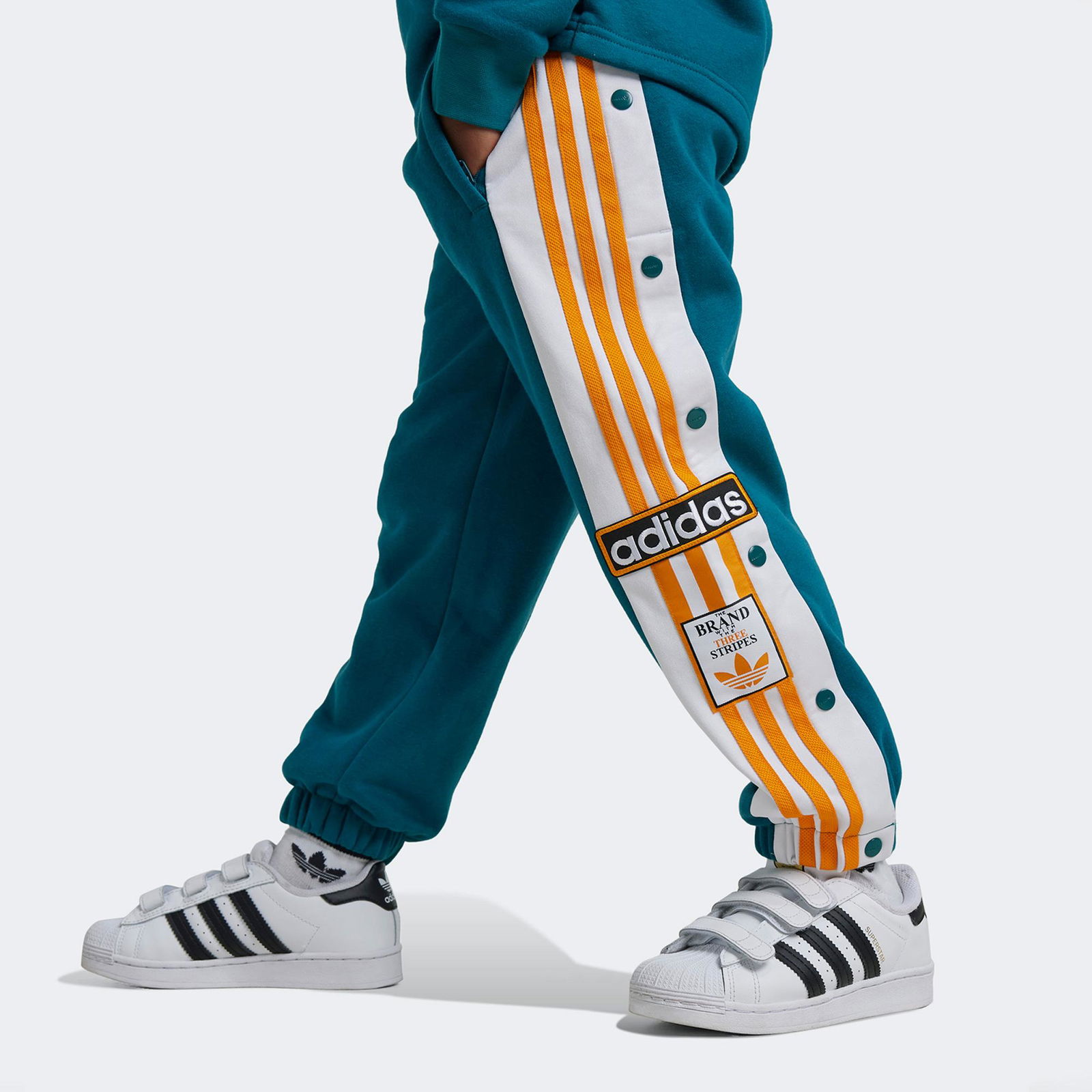 adidas Crew Çocuk Mavi Eşofman Takımı