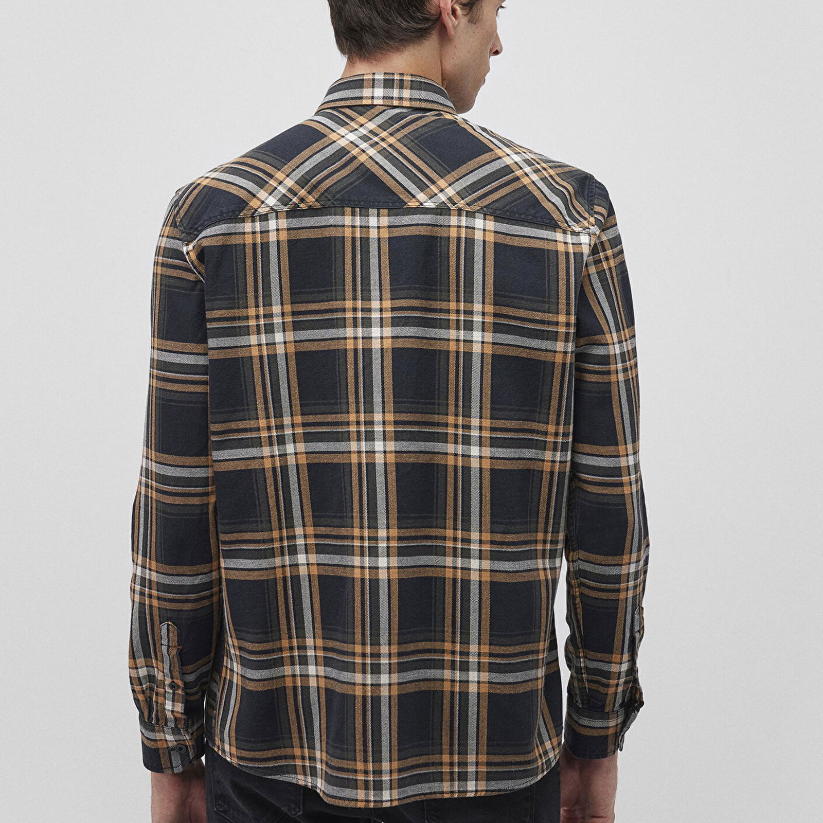 Mavi Kareli Lacivert Shirt Regular Fit / Normal Kesim 0211263-88663