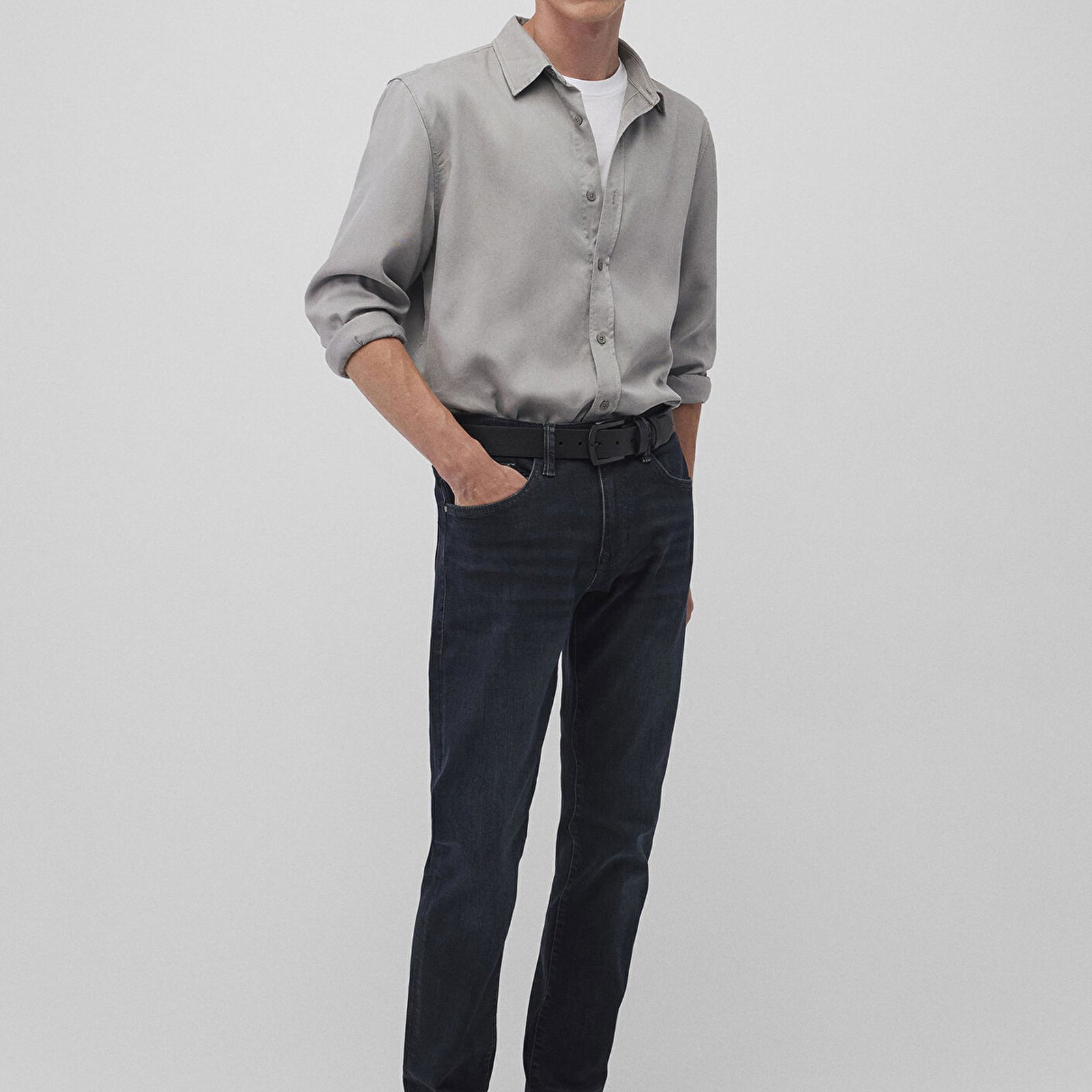Mavi Marcus Lux Black Puslu Koyu Mavi Jean Pantolon 0035188545