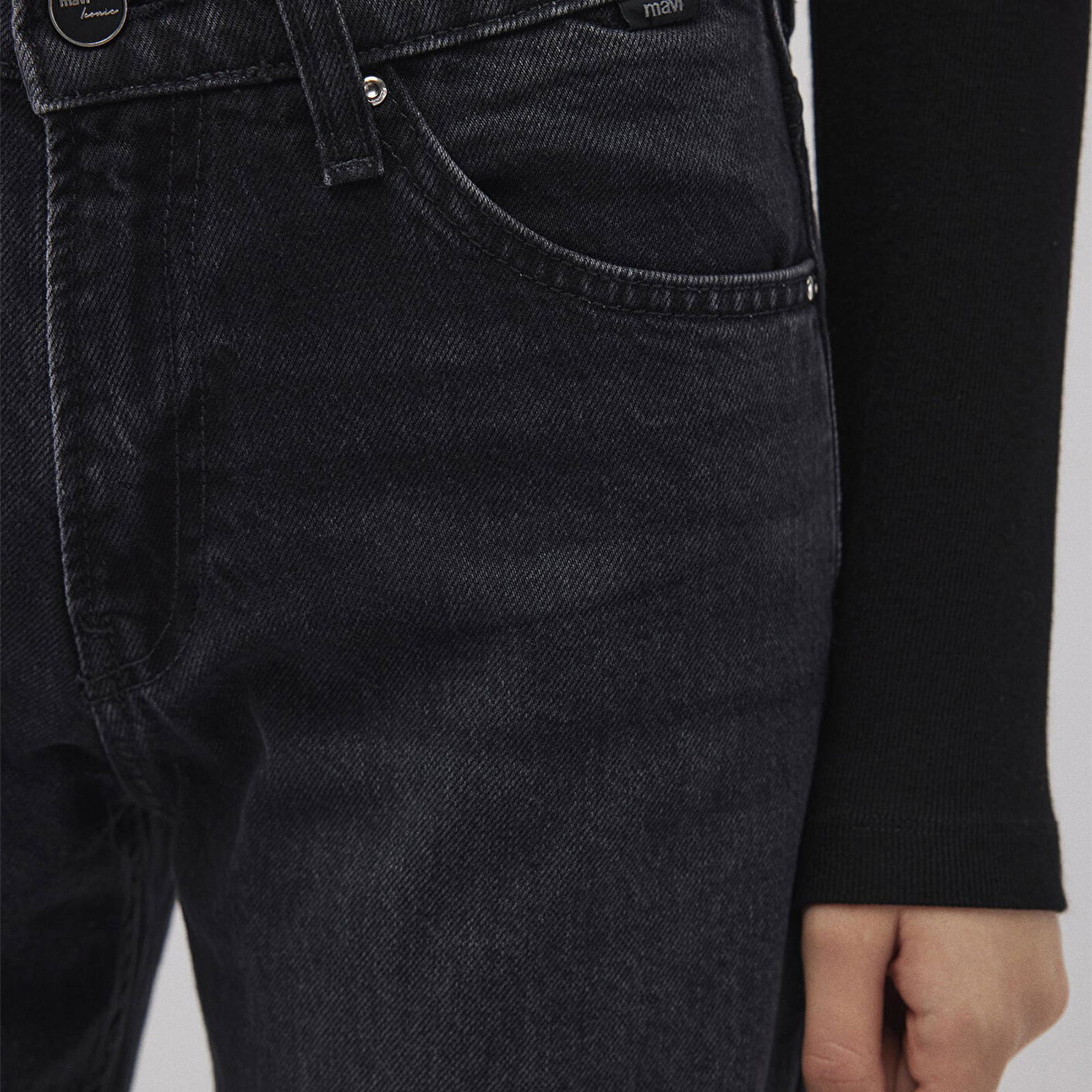 Mavi Taylor Iconic Koyu Gri Jean Pantolon 1010840-89107