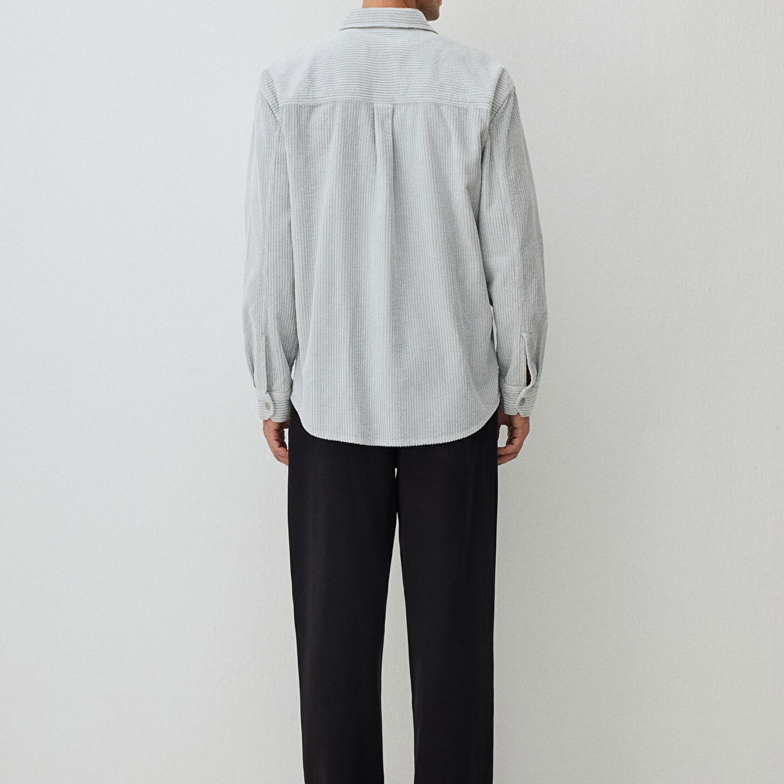 Mavi Mavi Kadife Overshirt Loose Fit / Bol Rahat Kesim 0211211-70802