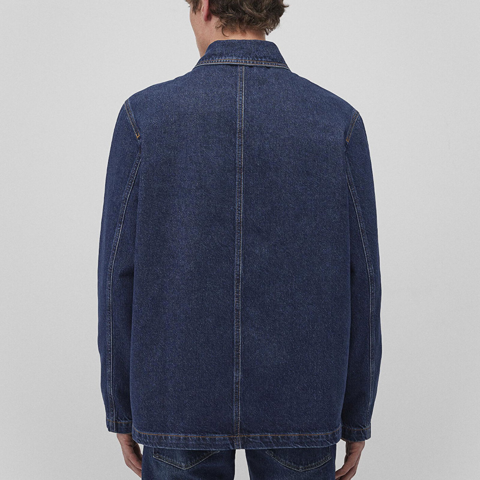 Mavi Victor 90lar Koyu Mavi Denim Jean Ceket 0110383-88411