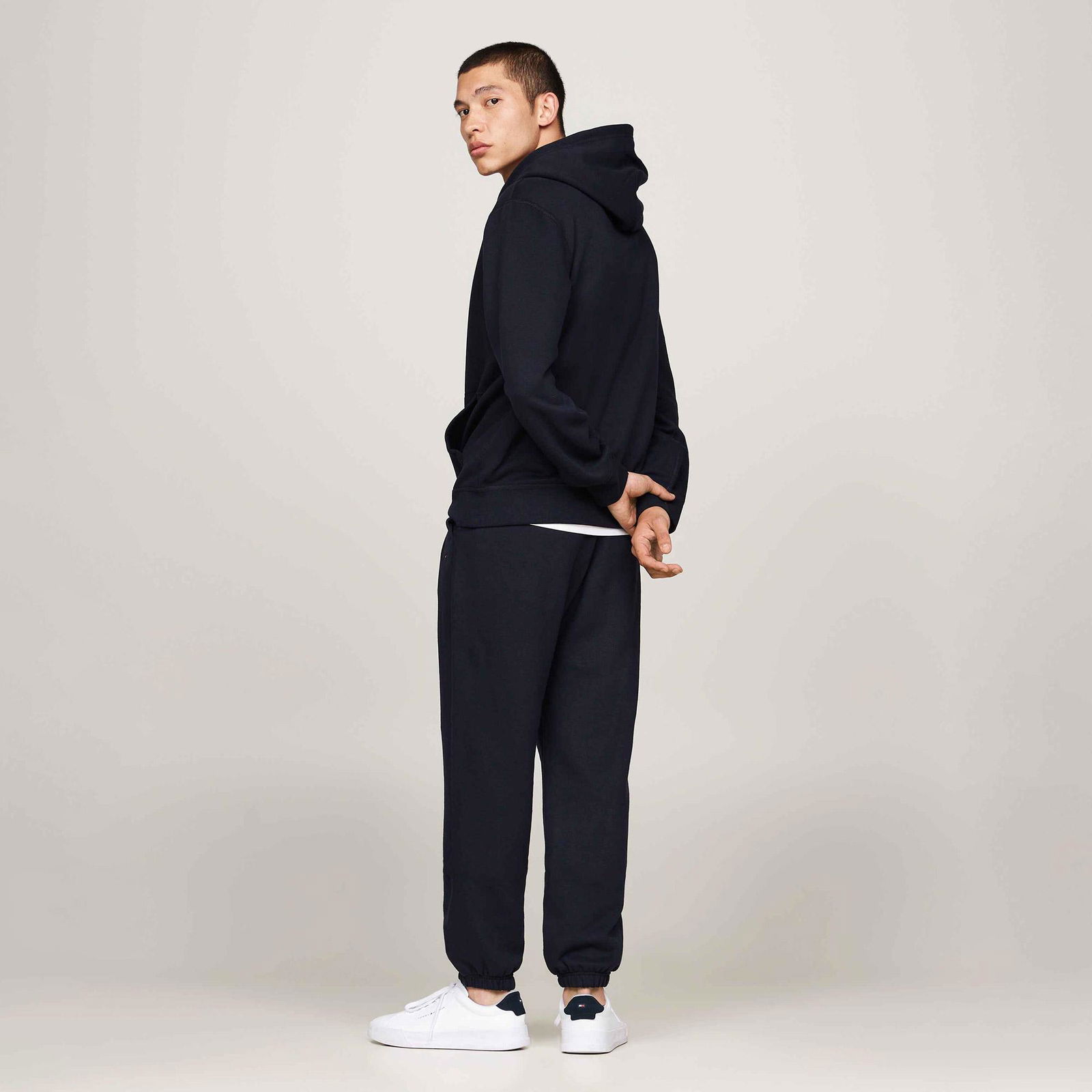 Tommy Hilfiger Erkek Mavi Sweatshirt