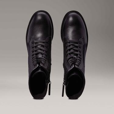  Calvin Klein Flat Combat Kadın Siyah Bot