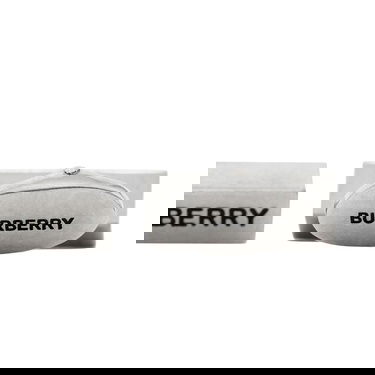  Burberry Logo Engraved Palladium-plated Erkek Gümüş Rengi Kol Düğmesi
