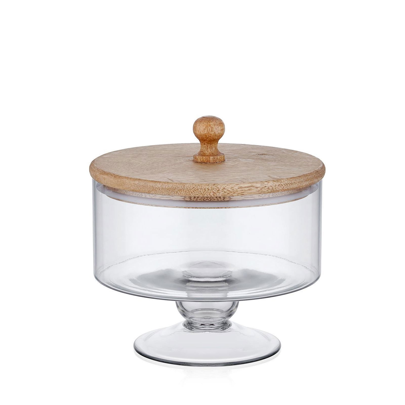 Madera Ayaklı Kurabiye Kavanozu 18x17x17 cm