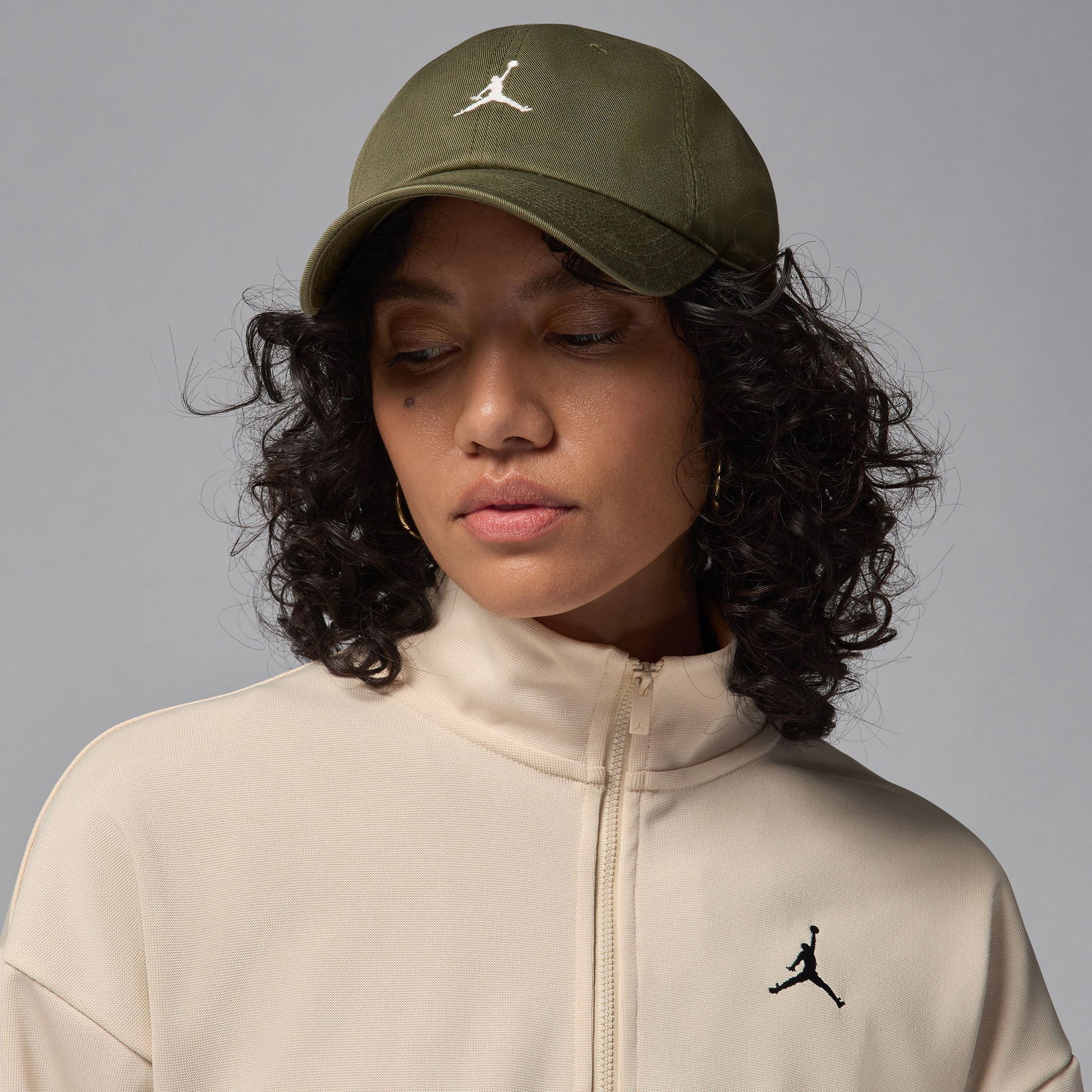 Jordan Club Unisex Haki Şapka