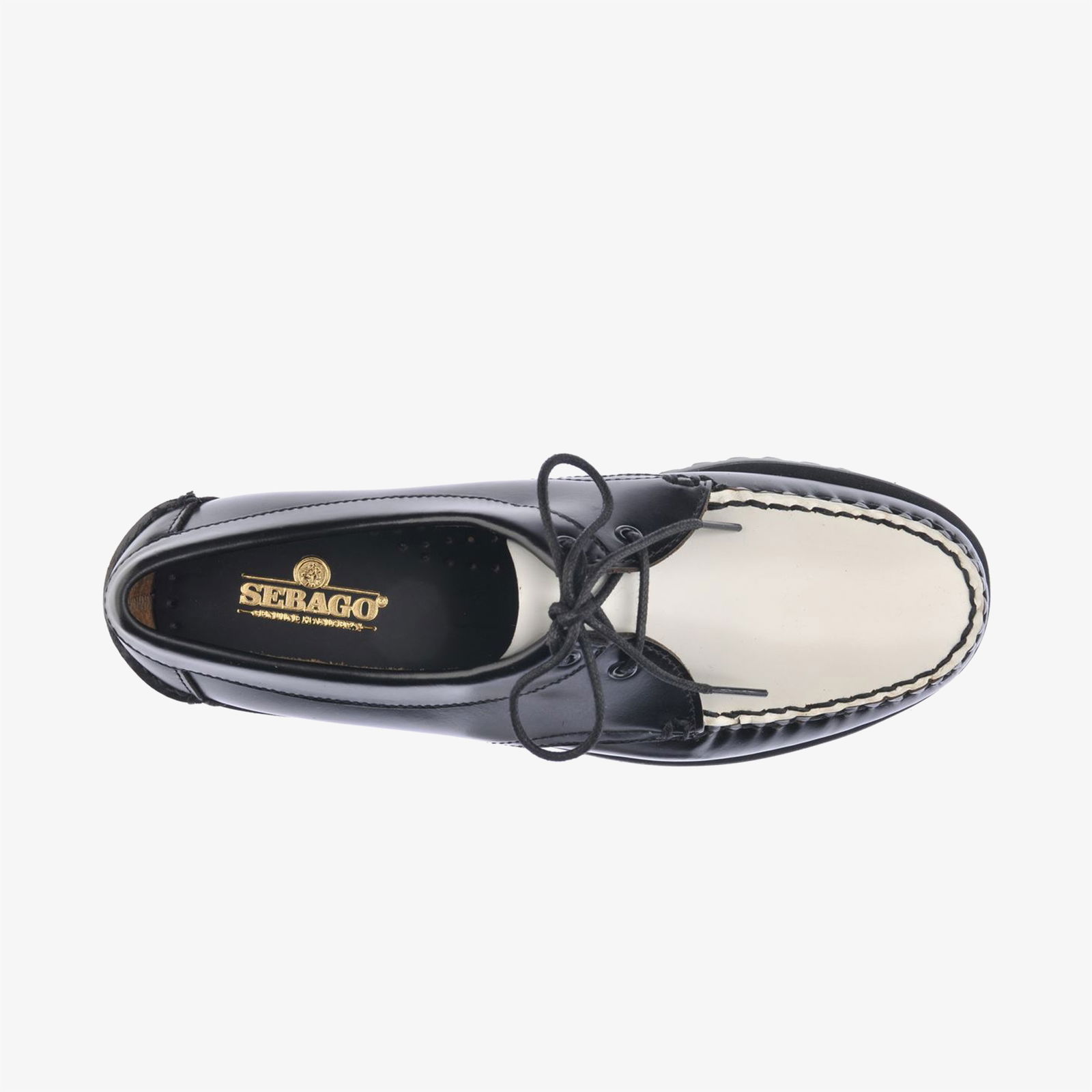 Sebago James Lug Kadın Siyah/Beyaz Günlük Ayakkabı