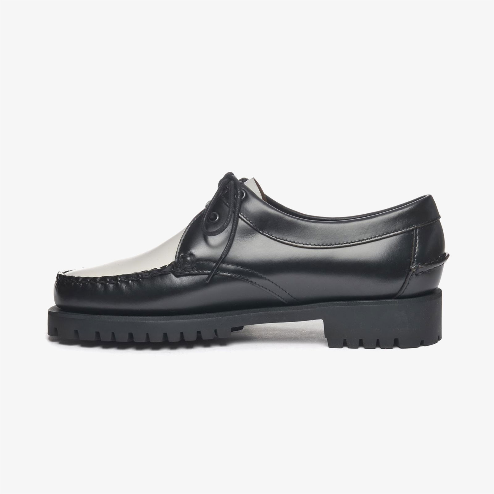 Sebago James Lug Kadın Siyah/Beyaz Günlük Ayakkabı