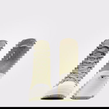  Converse Chuck 70 De Luxe Heel Unisex Haki Deri Platform Sneaker