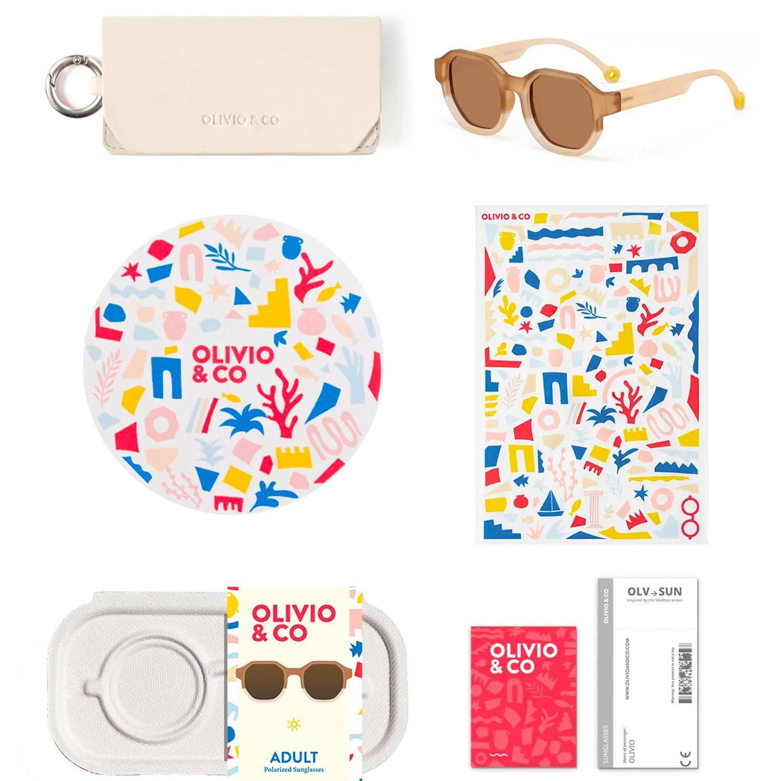 Creative Güneş Gözlüğü Colorblock Sand Yetişkin