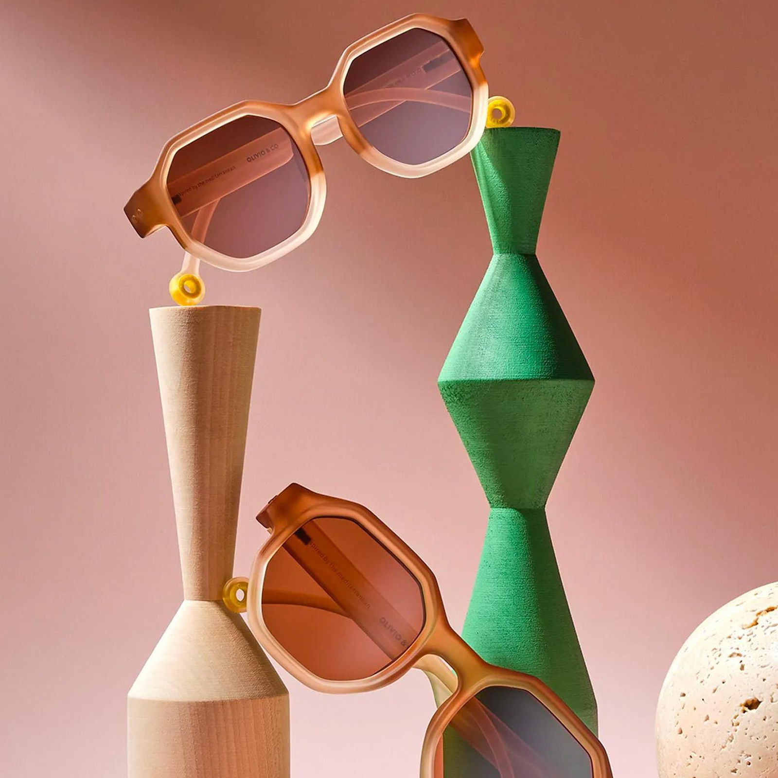 Creative Güneş Gözlüğü Colorblock Sand Yetişkin