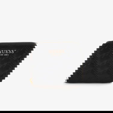  Guess Didi Slg Large Zip A  Kadın Siyah Cüzdan