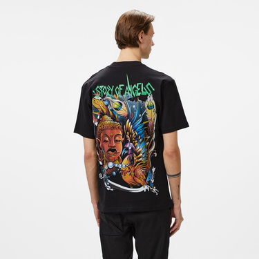  Story Of Angels Soa Budha Dream  Erkek Siyah T-Shirt