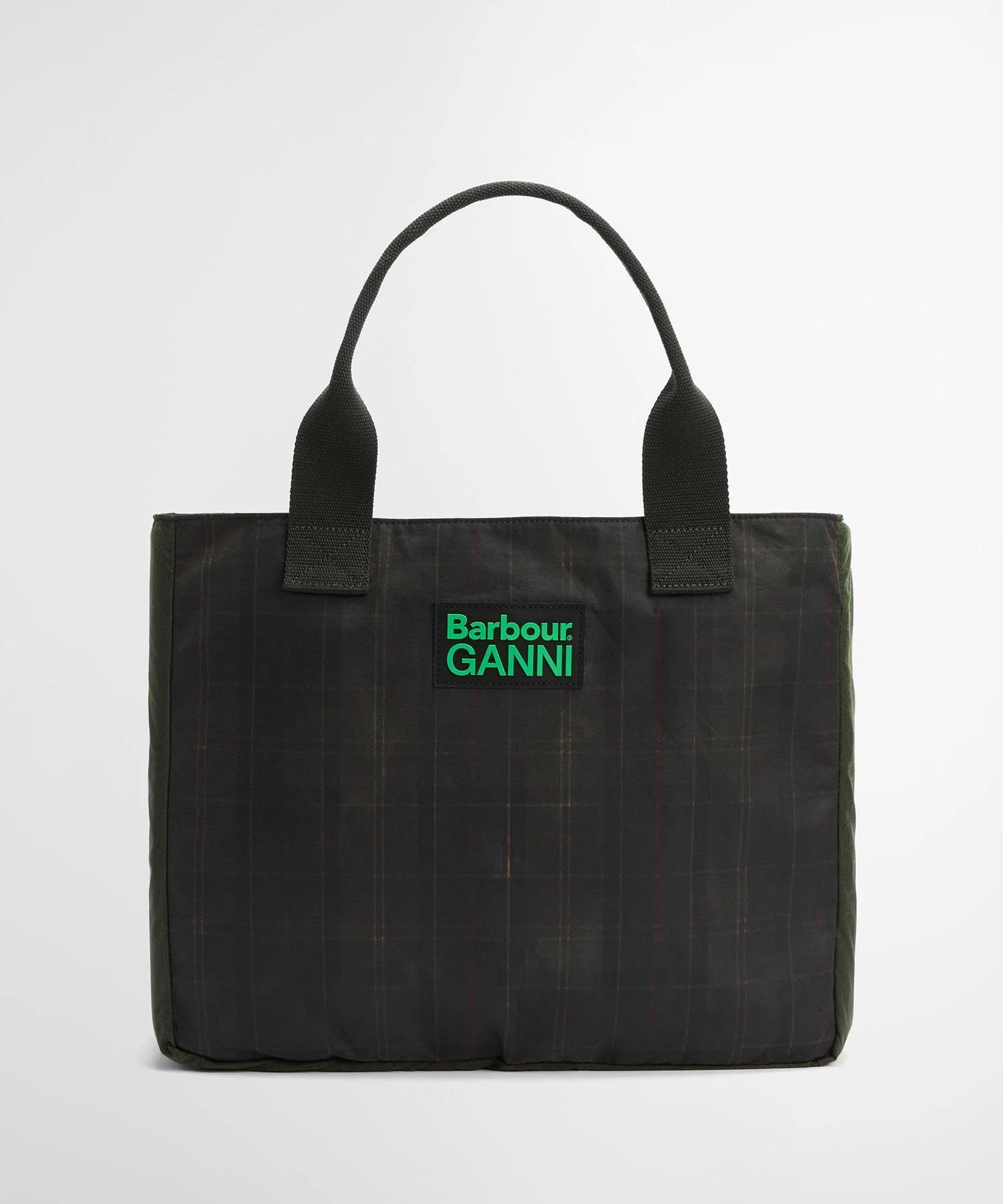 Barbour x GANNI Yağlı Tote Çanta