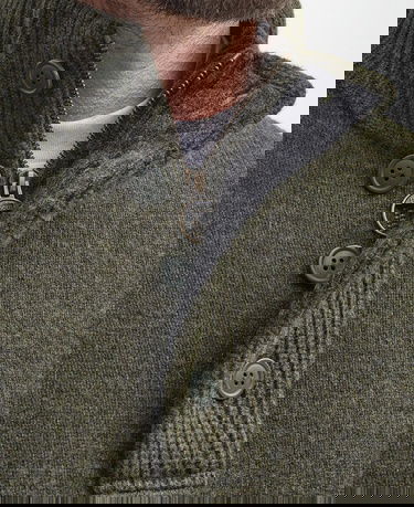  Barbour Patch Half Zip Kazak